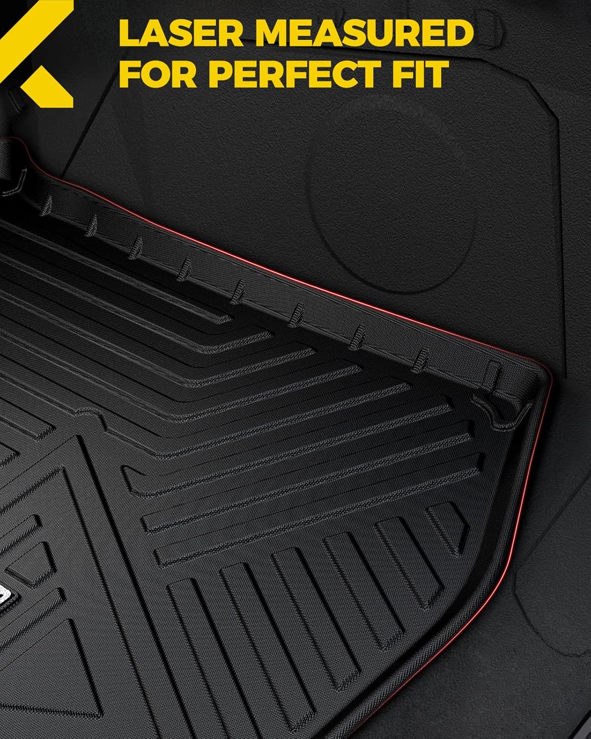 Black Pack of 2 TPE Trunk Liner B413