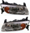 Halogen Headlight Assembly Pair for Saturn LW200 LW300 Sedan Wagon T689
