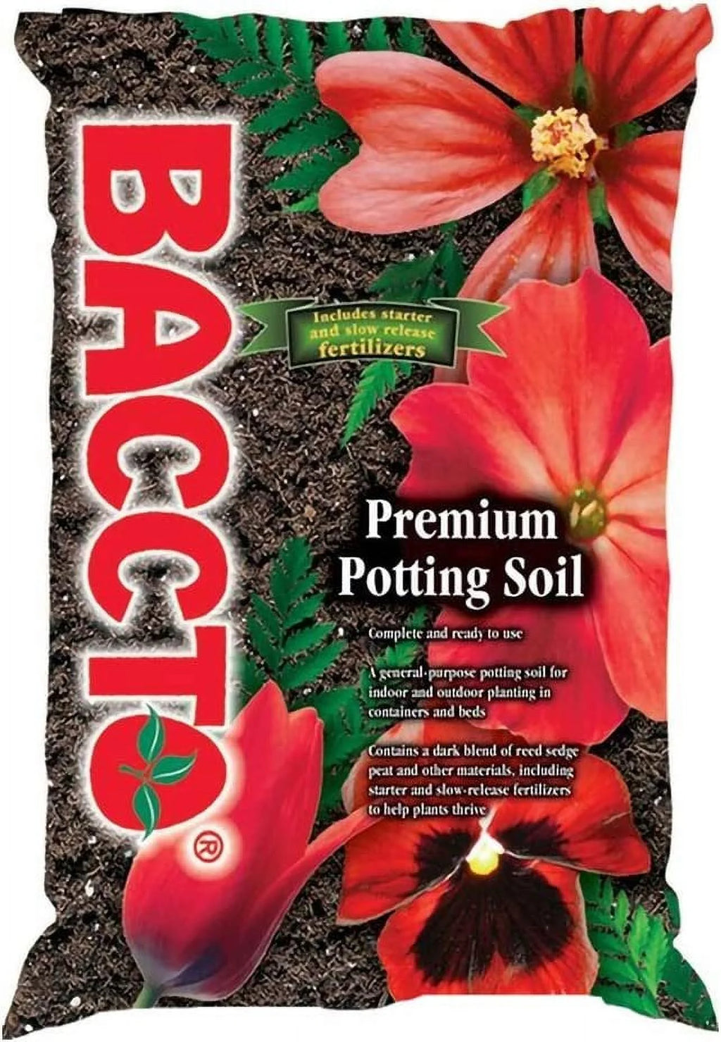 Premium Potting Soil 25-Pound Four Pack J858