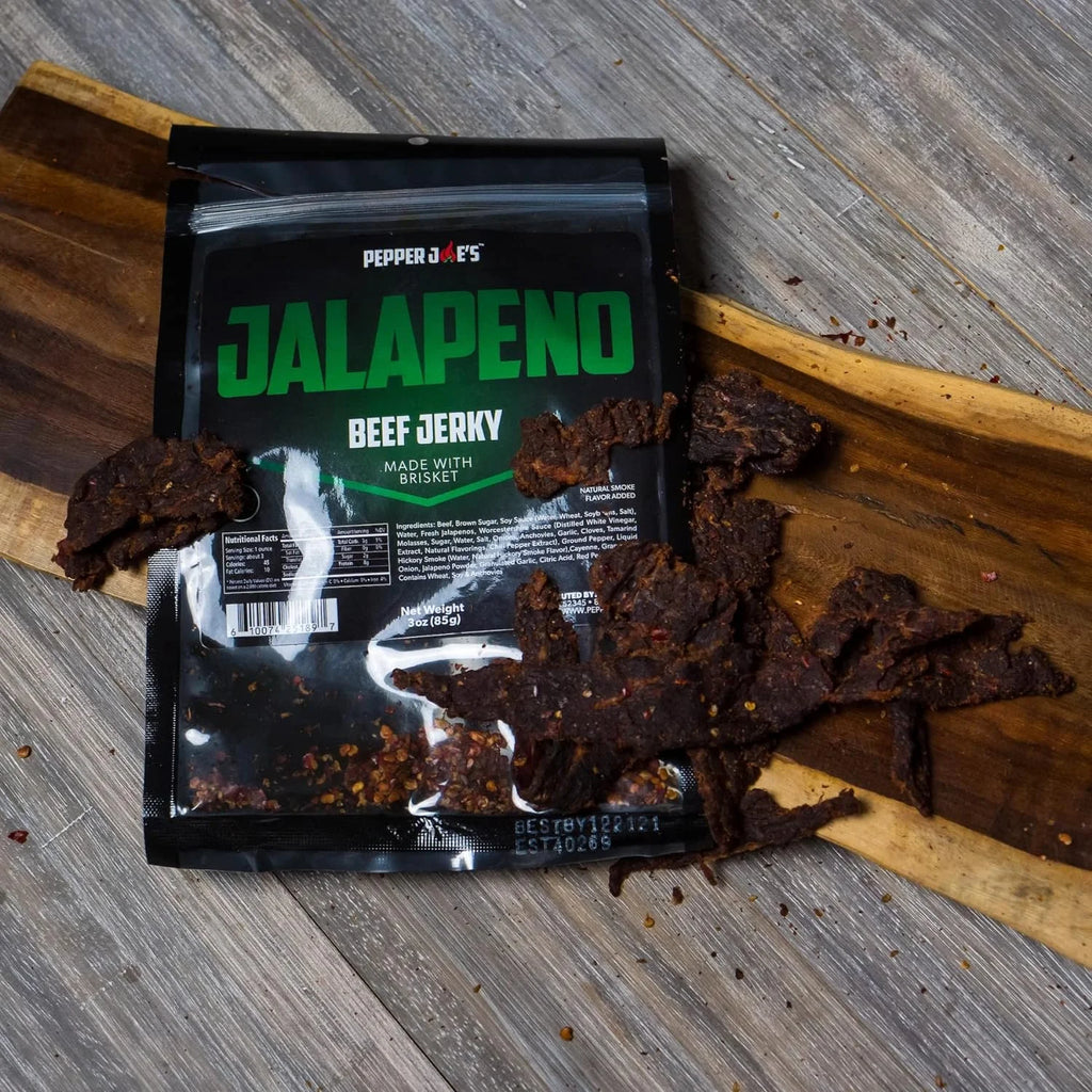 Jalapeno Brisket Jerky 3 Ounces 3 Pack W387773