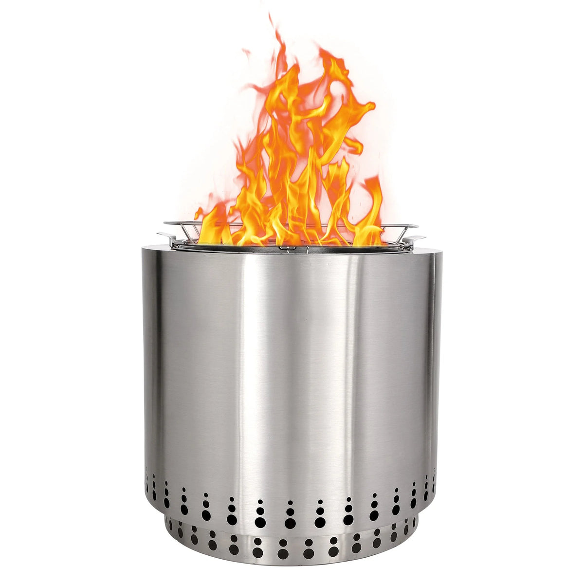 17 Stainless Steel Portable Smokeless Fire Pit C883275