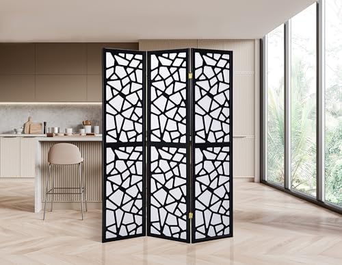 Japanese Style 3 Panels Wood Shoji Room Divider Screen P231