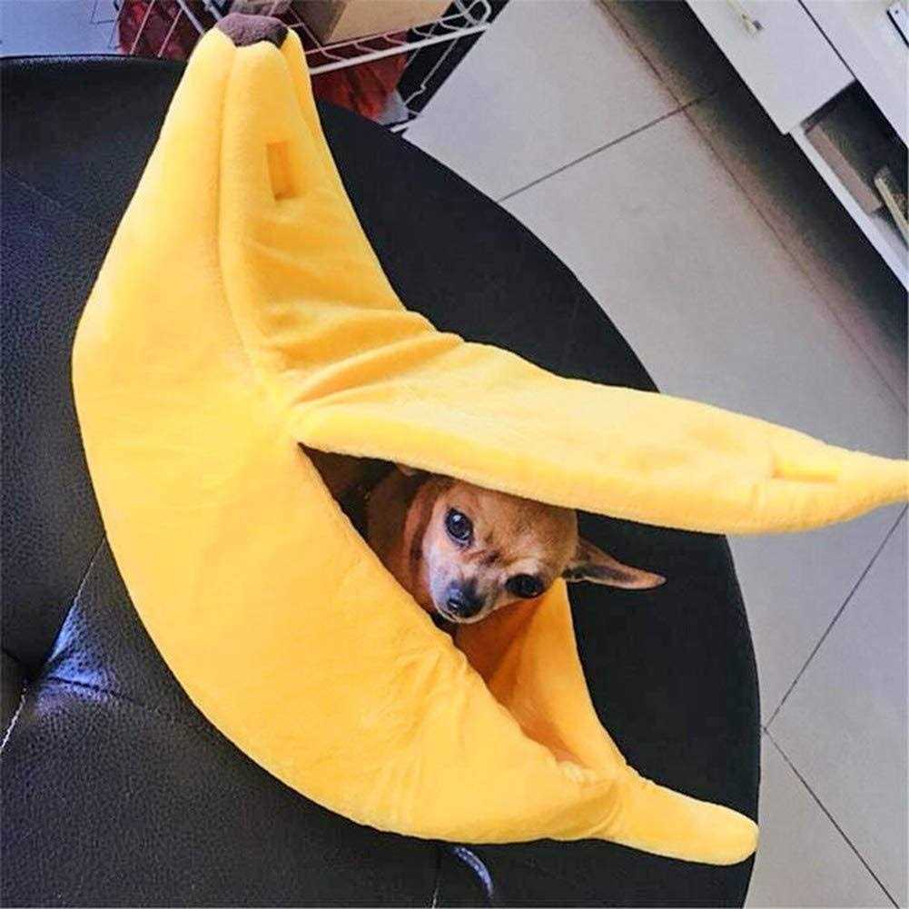 Banana Shape Cat Bed Y880
