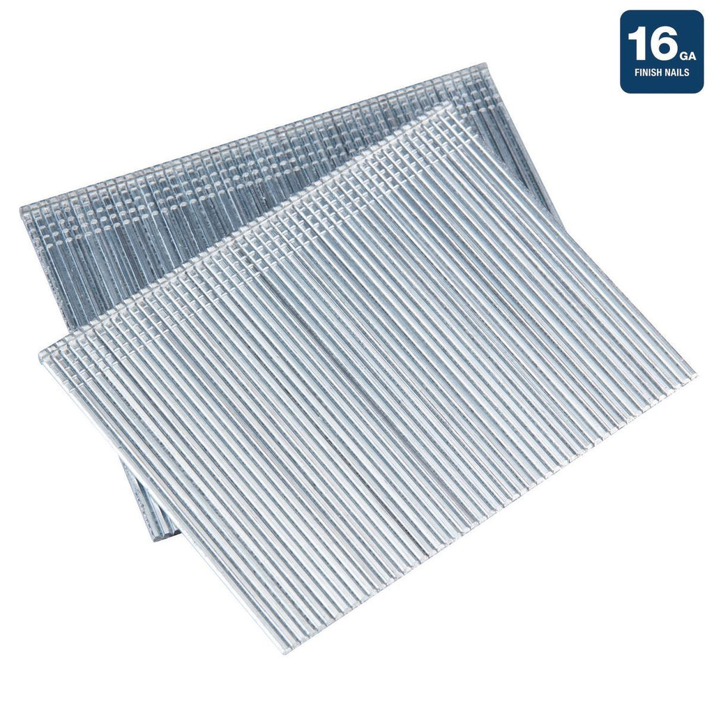 2-1/2 in. 16 GA Galvanized Finish Nails, 1000 Piece K374