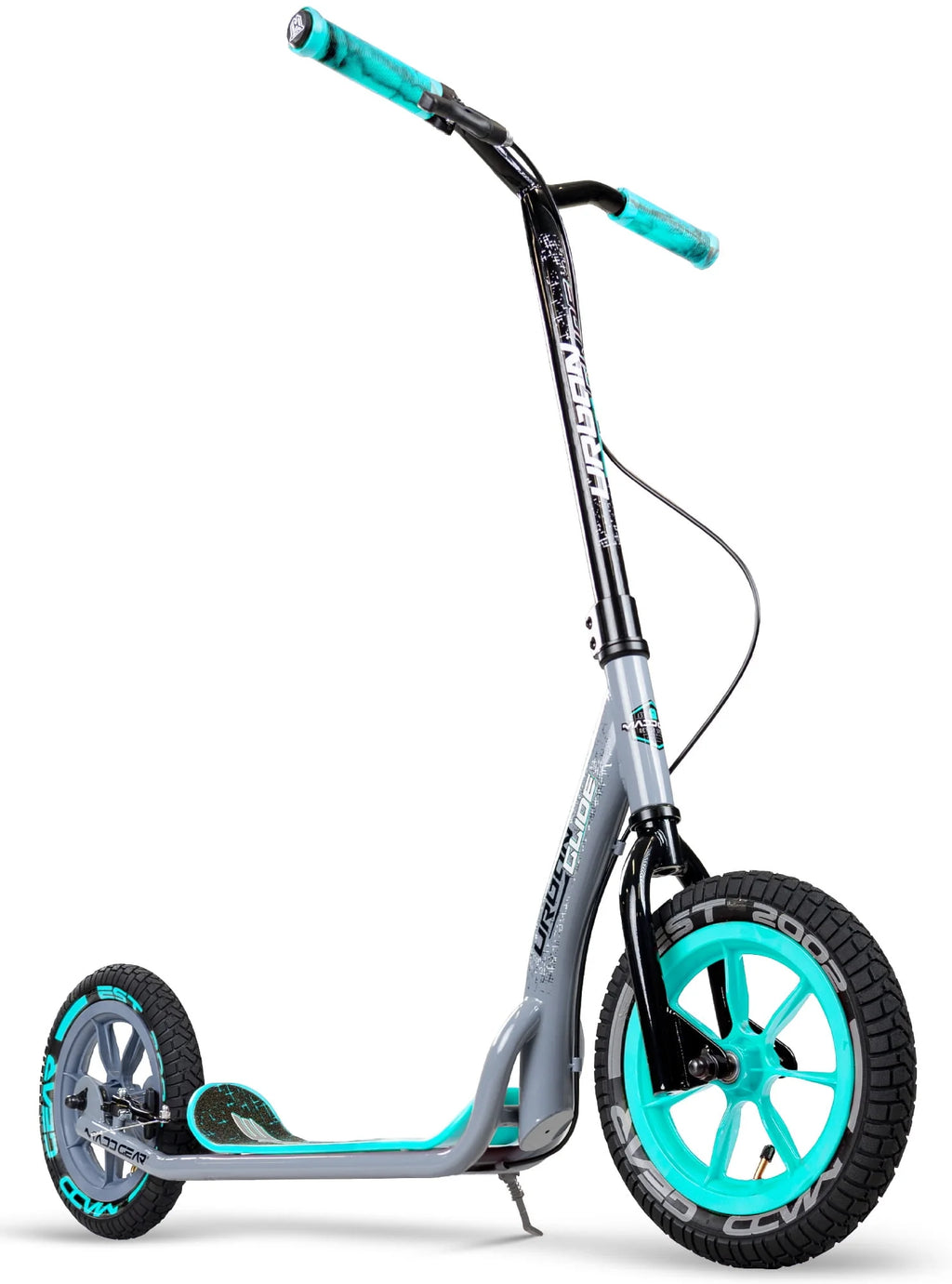 Kick Scooter with Rubber Tires A386990