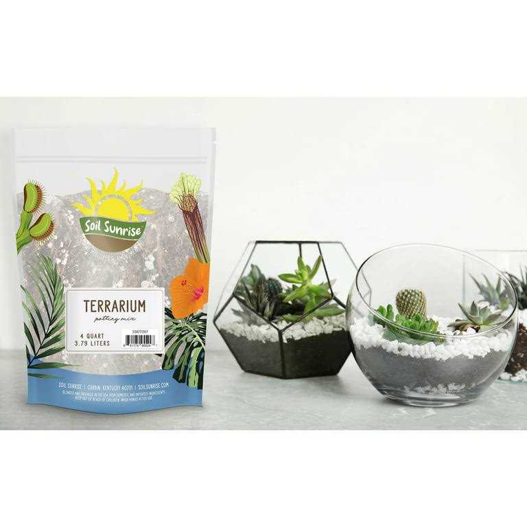 Terrarium Potting Soil Mix with Charcoal T586