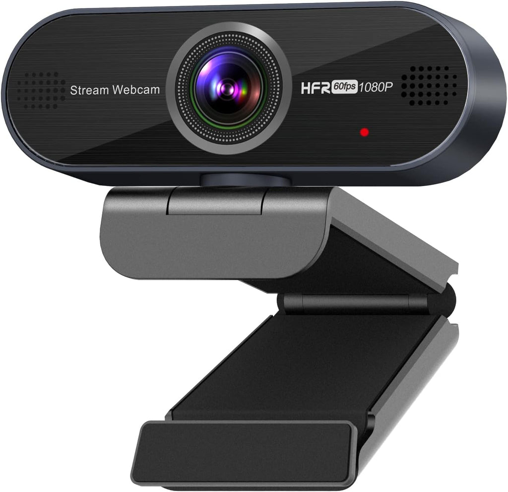 4K Webcam with Remote Control, Auto-Focus 120° Wide Angle, Dual Noise Reduction Mics X80904