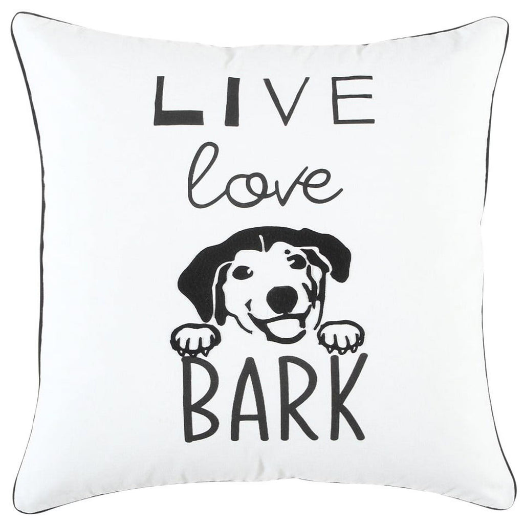 Black and White Modern Throw Pillow V851