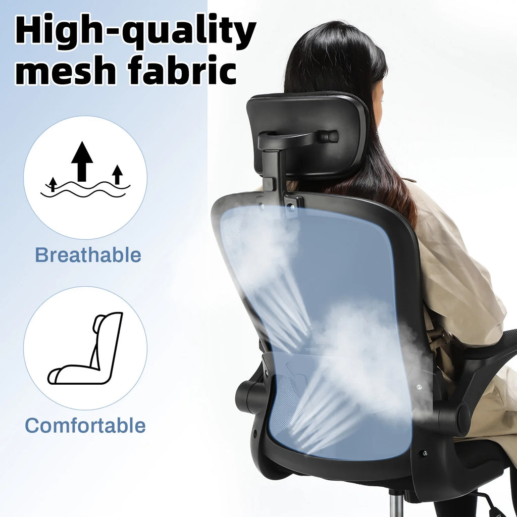 Black Mesh Ergonomic High Back Office Chair K269458
