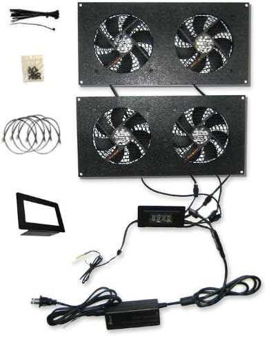 Two-Dual 120mm Kits with One LED Thermal Controller B875028
