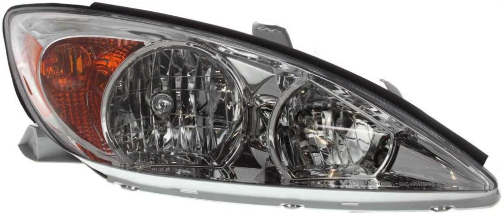 Toyota Camry Headlight Assembly 2002 2003 2004 Driver Side Halogen F103