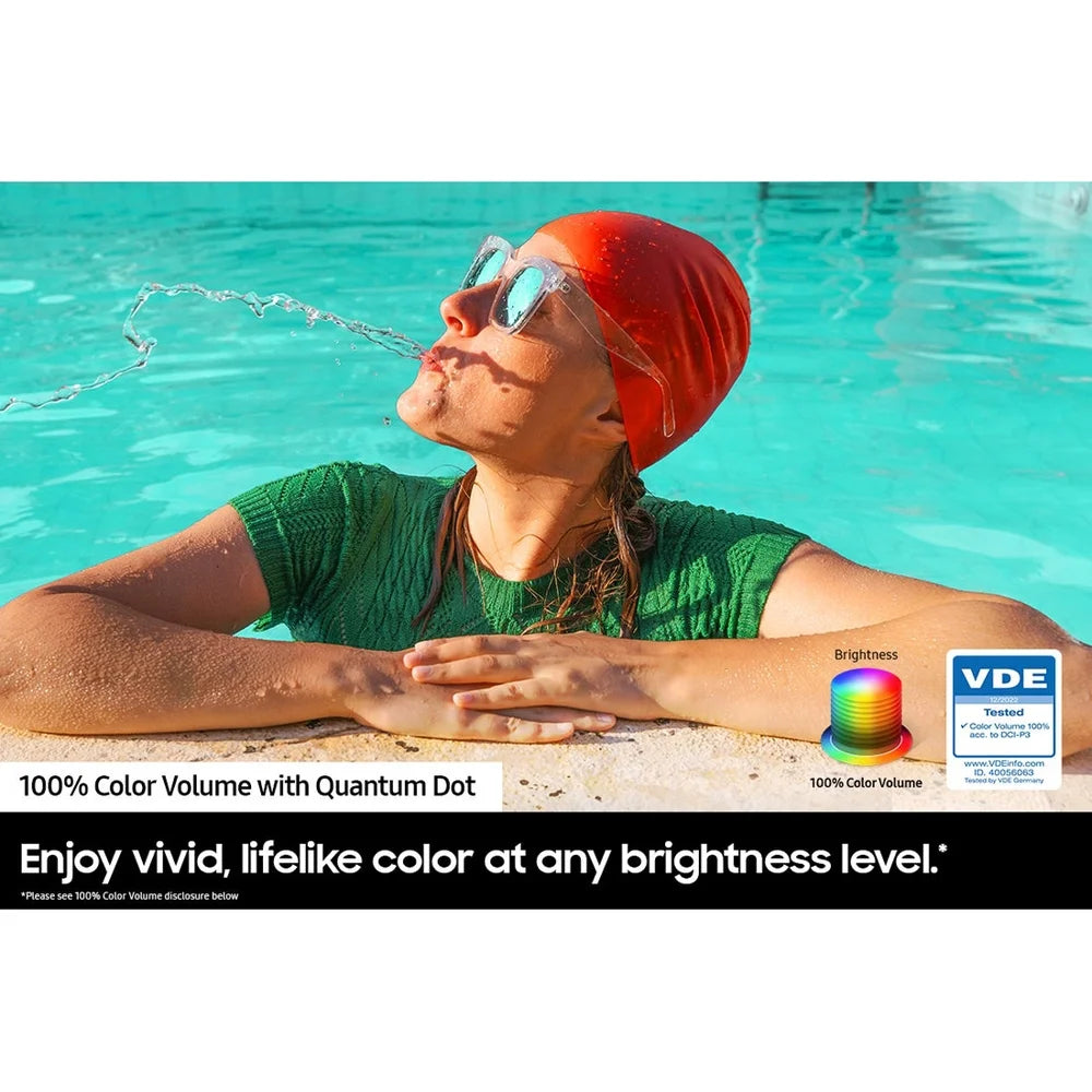75 Inch QLED 4K Smart TV Bundle with 1 YR CPS Enhanced Protection Pack M311981
