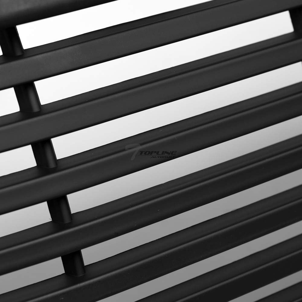 Matte Black Front Hood Bumper Grill Grille ABS P606737