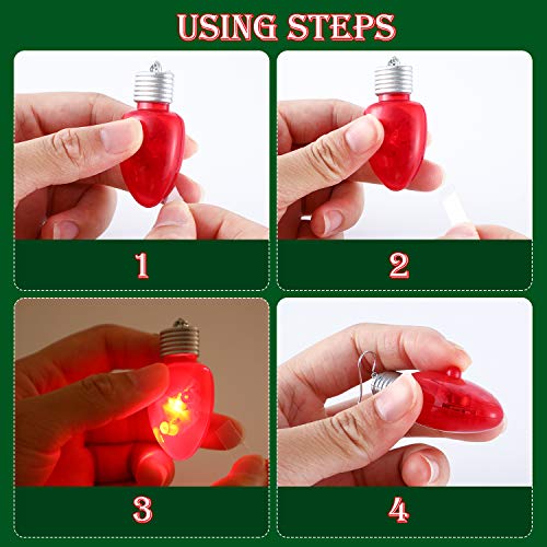 Light-up Bulb Earrings and Bulb Necklaces Z499177