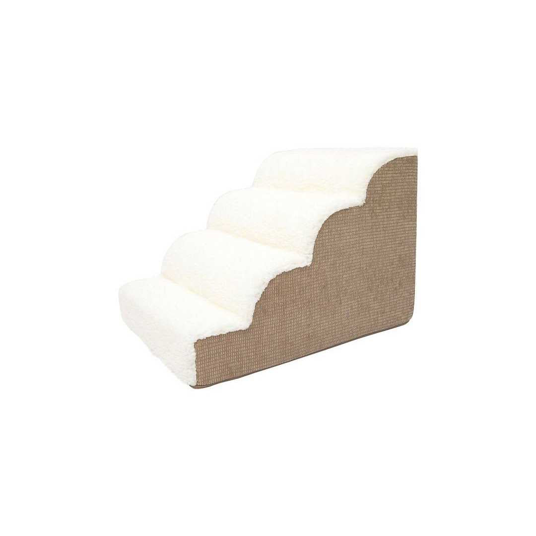 High Density Foam Scalloped Sherpa Top 4 Steps E45251