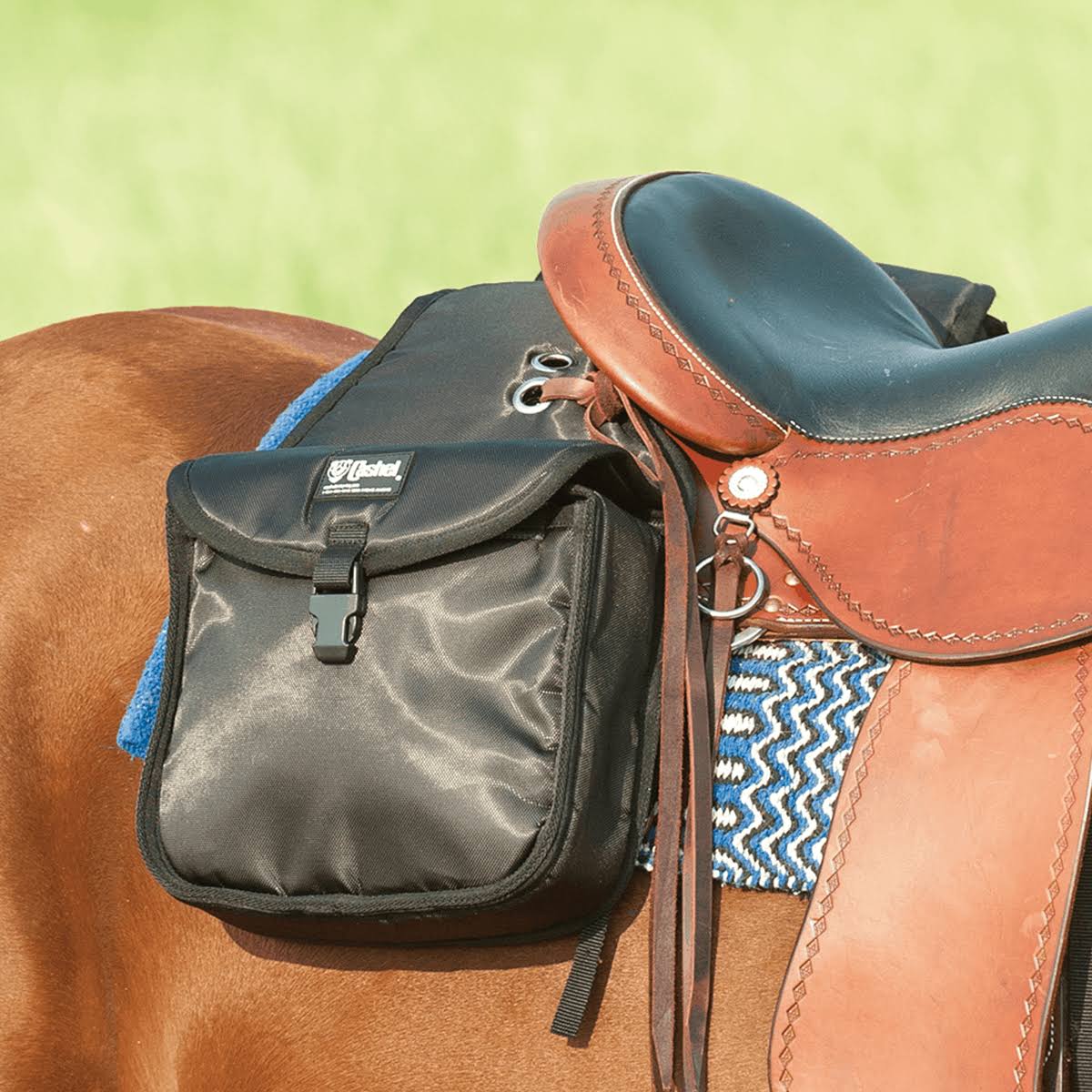 Brown Saddle Bag A507
