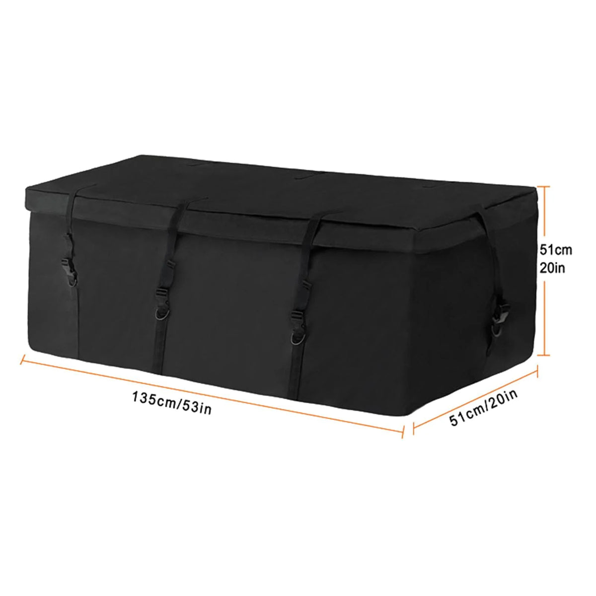 Weatherproof Black Heavy Duty Cargo Traveling Bag S998