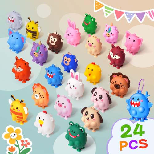 Advent Calendar 3D Pop Animal Fidget Toys Q397