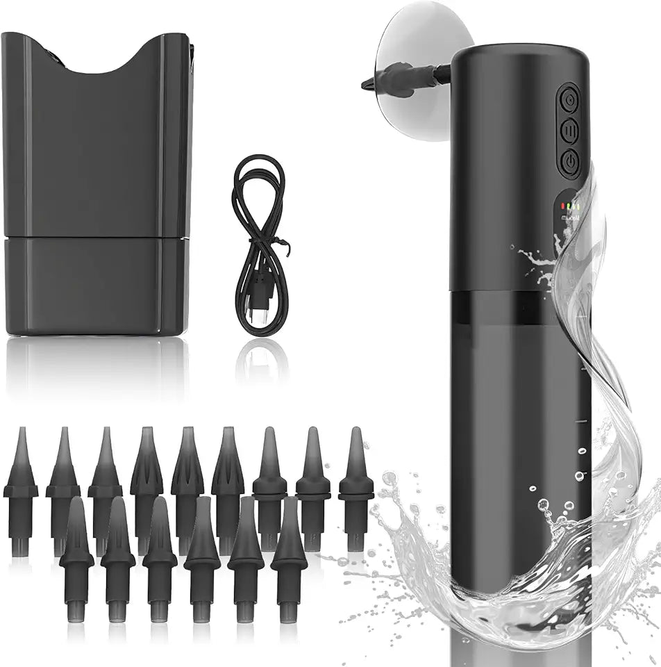 Electric Ear Wax Removal Kit with 4 Pressure Settings P811230