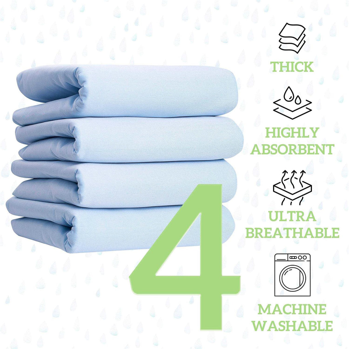Washable Large Bed Pads B910