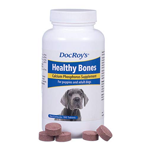 Calcium Phosphorus Supplement for Dogs & Puppies 100ct Tablets P8128