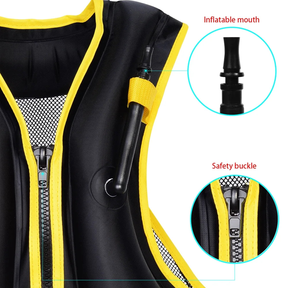 Inflatable Swim Vest for Water Sports P289