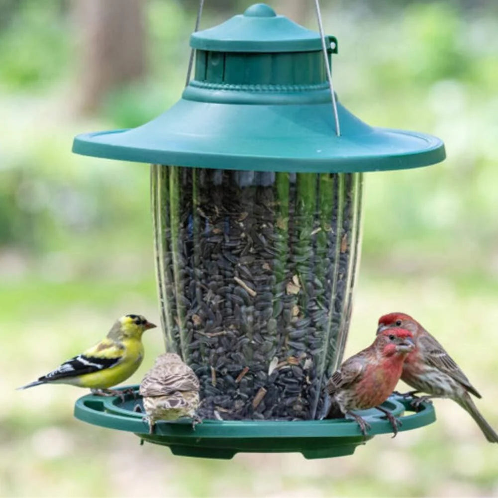 Green Lantern-Style Wild Bird Feeder L79823