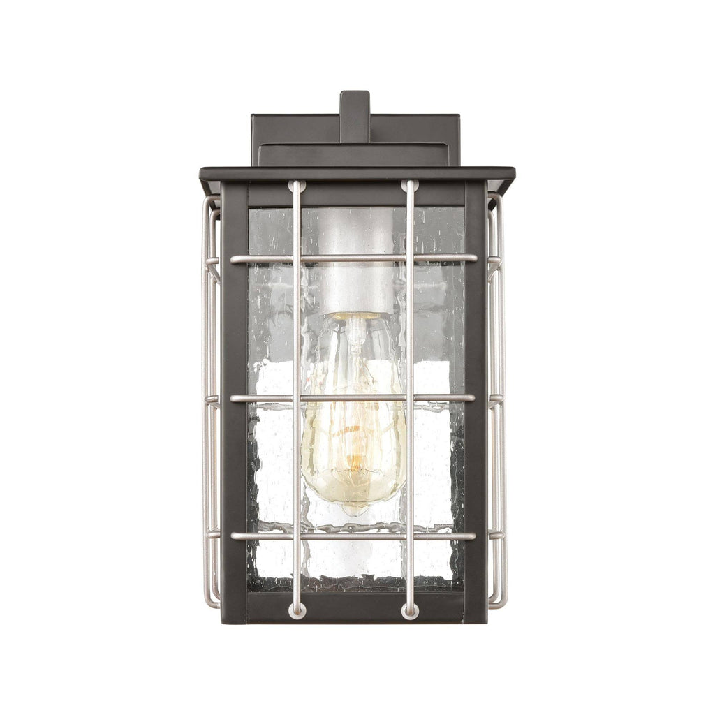 Matte Black 1-Light Sconce N799