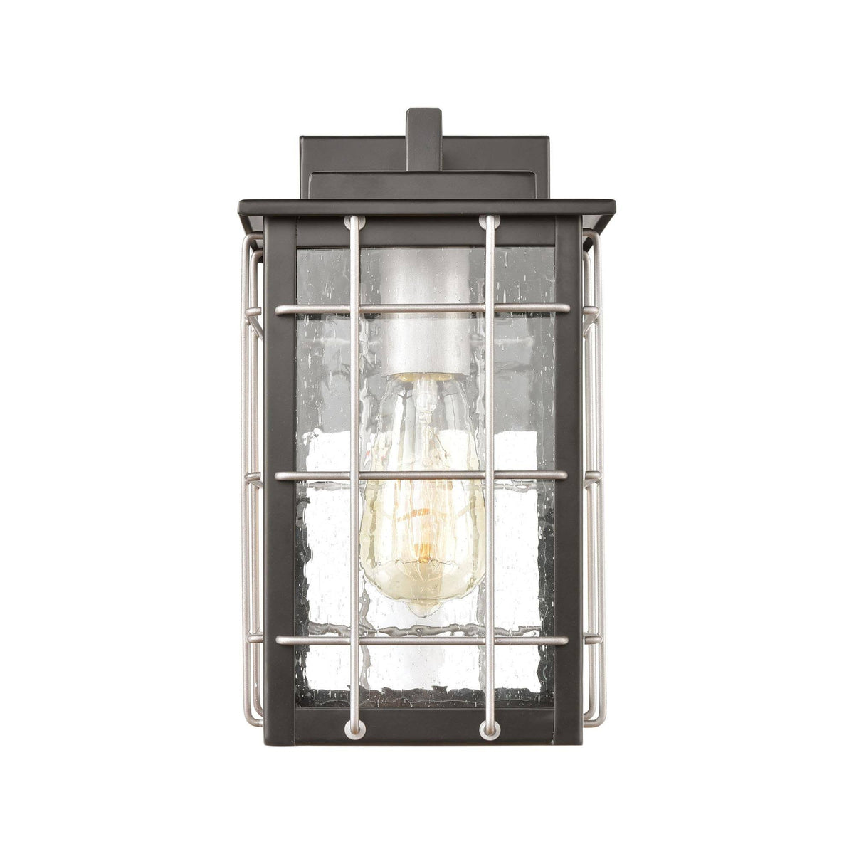 Matte Black 1-Light Sconce N799