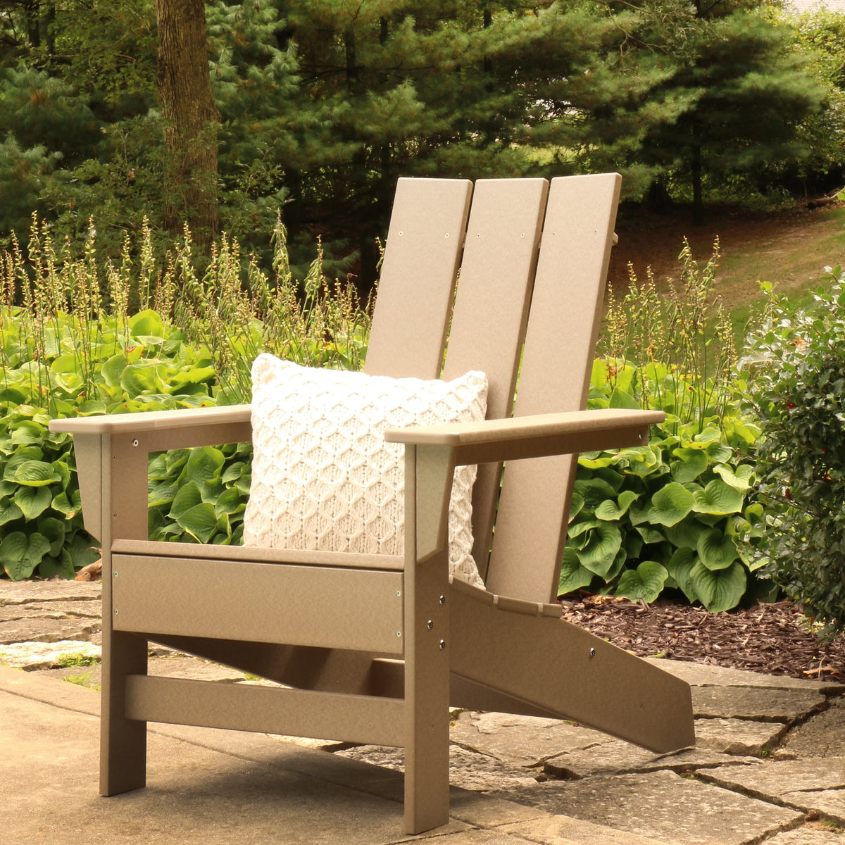 Set of 4 Oversized All-Weather Adirondack Chairs Z4031