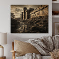 Natural Pine Wood Architecture Print I486365