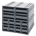 Gray 12 Drawer Cabinet X416