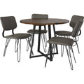 5-Piece Metal Wrap Dining Set D3633