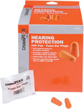 Ear Plugs, 100 Pair, Foam, Orange R27549