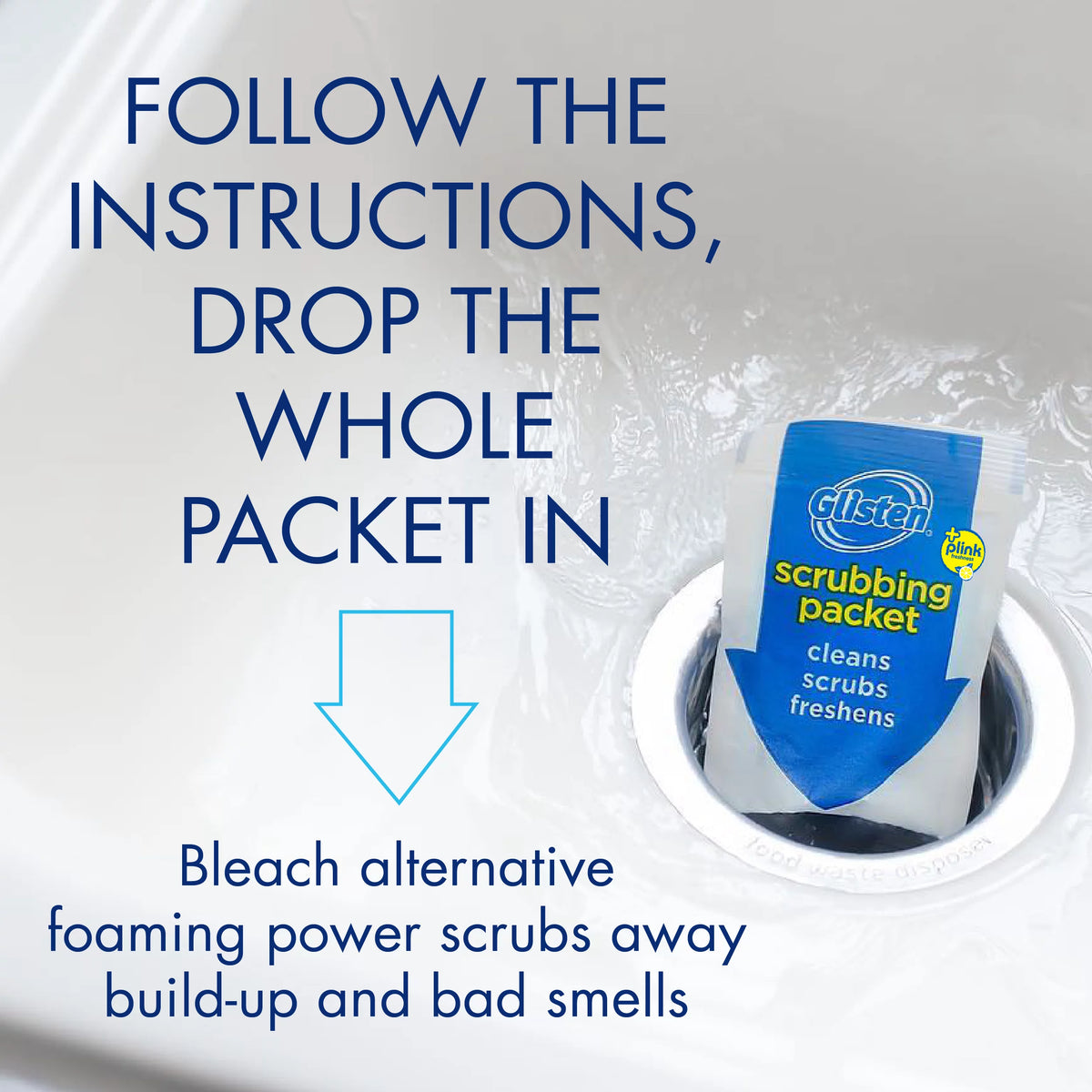 Garbage Disposer Cleaner and Freshener 6-Pack Lemon Scent Z448