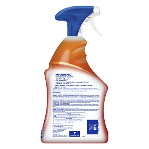 Antibacterial All Purpose Kitchen Cleaner and Degreaser, Citrus Scent, 22oz V894885