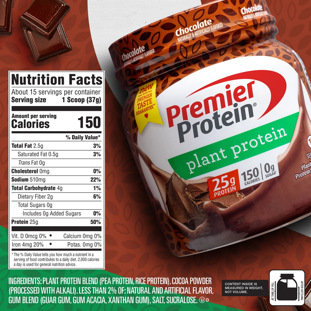 Plant Protein Powder Vanilla 25g 15 Servings I5661