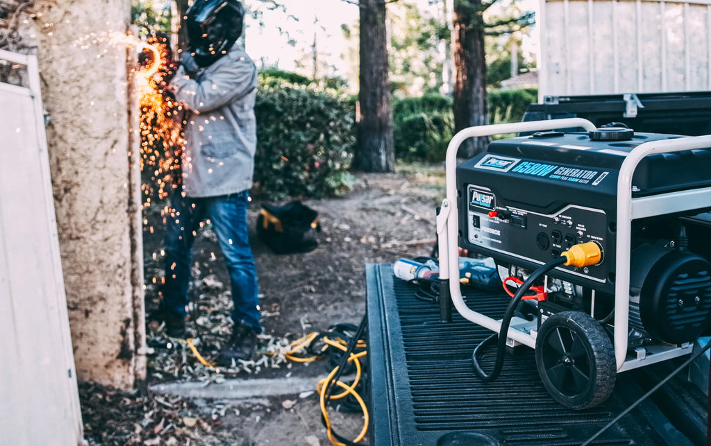 6580-Watt Portable Generator with Electric Start X9945