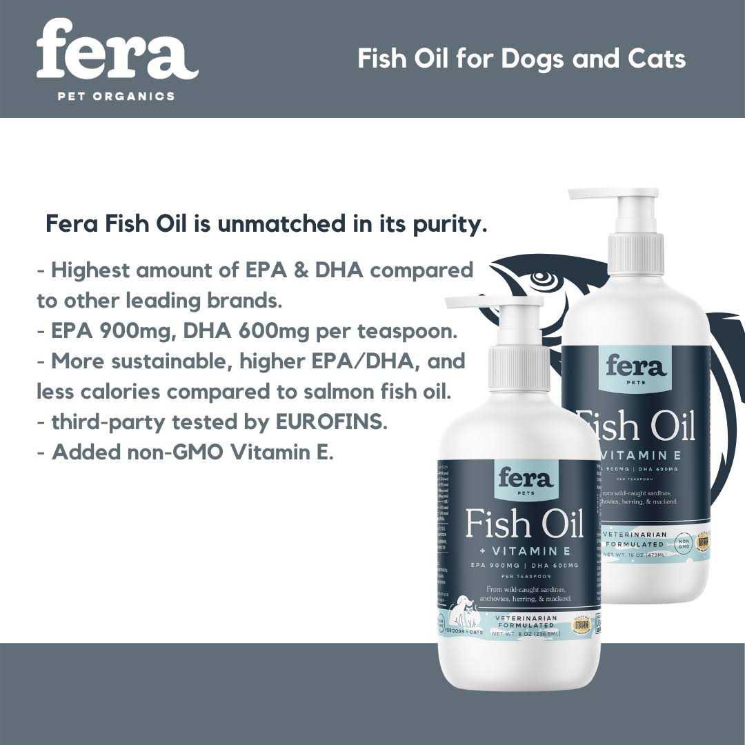 Fish Oil + Vitamin E Supplement for Dog & Cat R665131