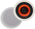 6.5” Flush Mount 2-Way Bluetooth Speakers, 300 Watts Max Power, Pack of 2 T917