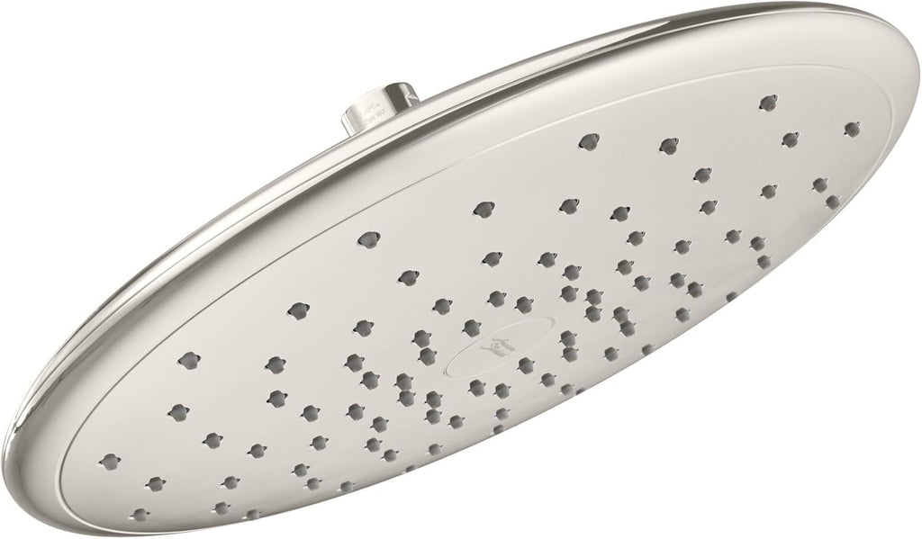 Polished Chrome 11-Inch Shower Head, 2.5 GPM, Pack of 2 Q94605