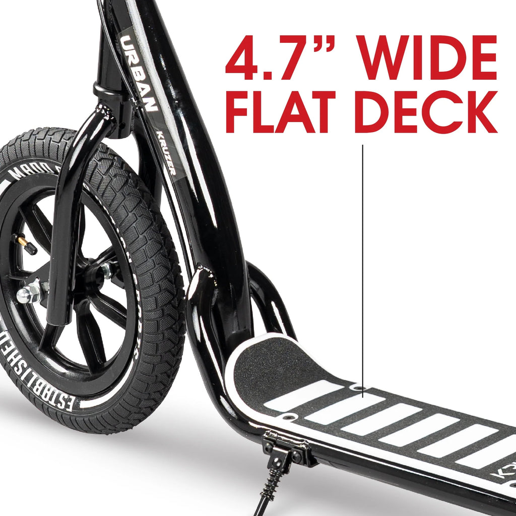 Kick Scooter with Rubber Tires A386990