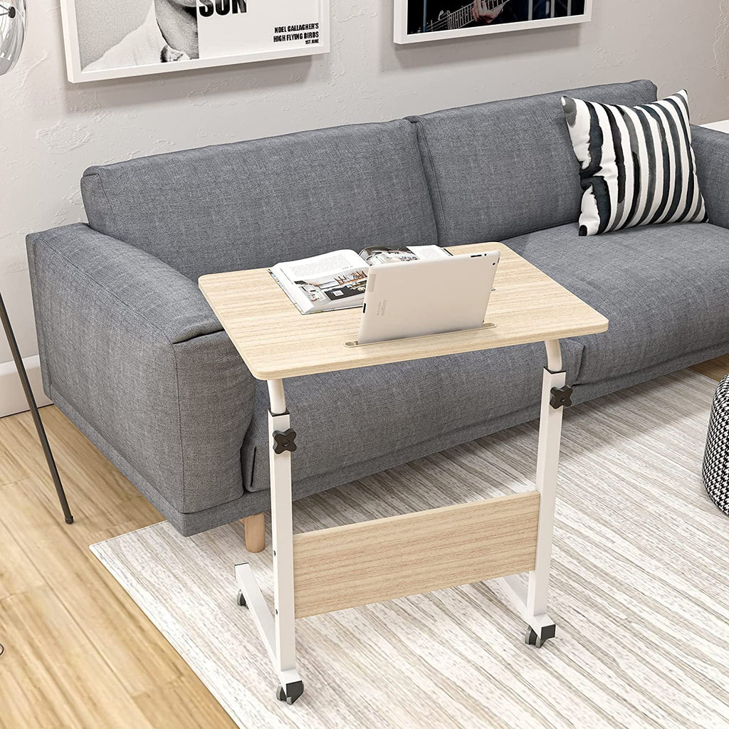 Adjustable Maple Laptop Computer Desk D8414