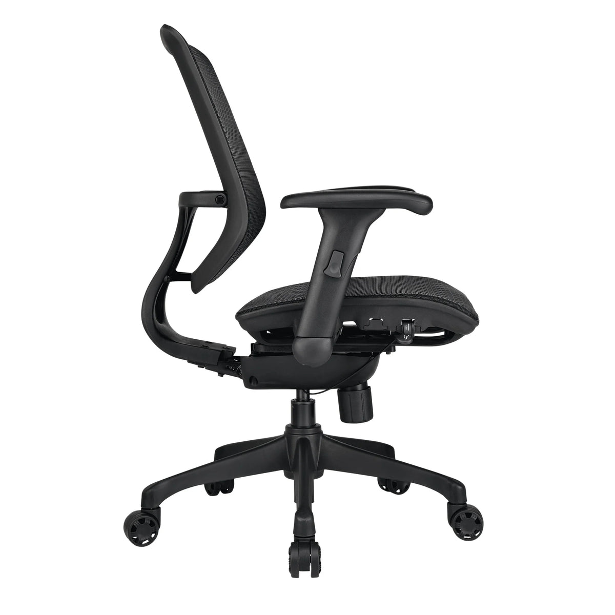Black Ergonomic Mesh Mid-Back Task Chair C1435