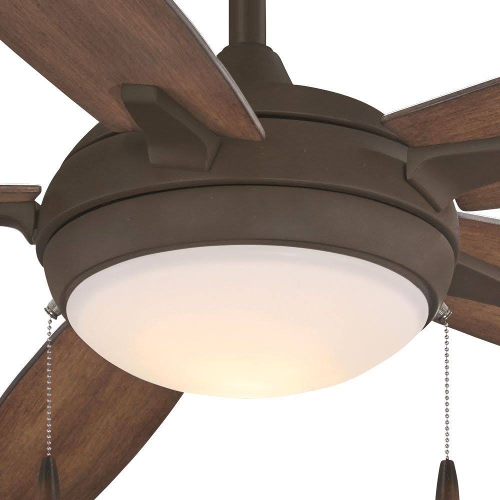 Oil Rubbed Bronze LED Ceiling Fan E81385
