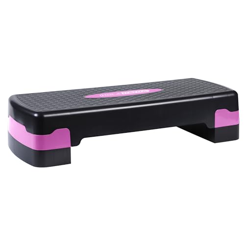 Compact Portable Aerobic Step Platform with Adjustable Height U216