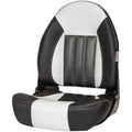 Black Gray Carbon High-Back Boat Seat B73185