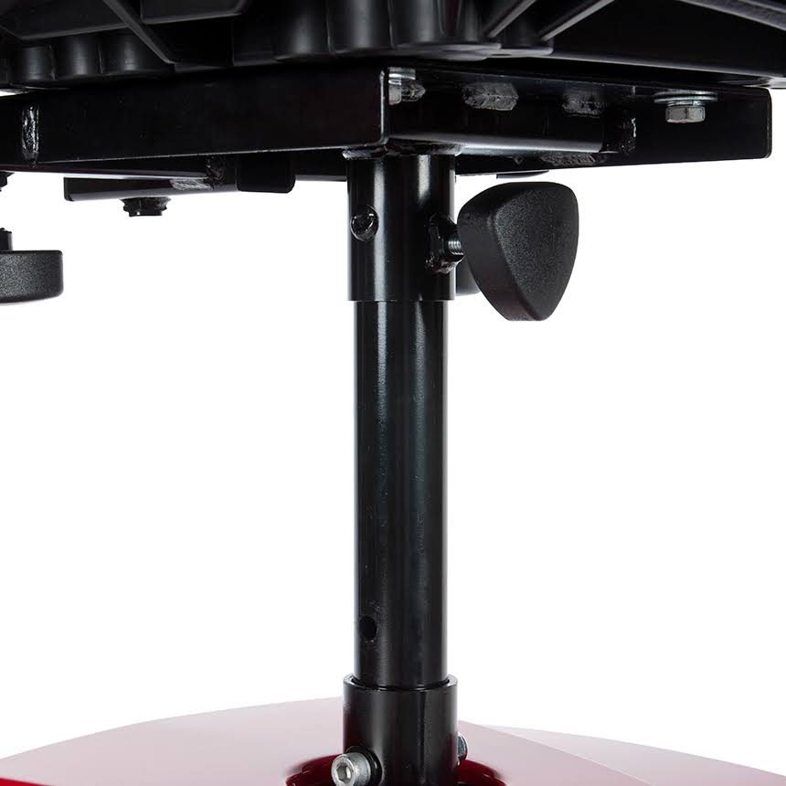 Red 4 Wheel Transportable Power Mobility Scooter V520