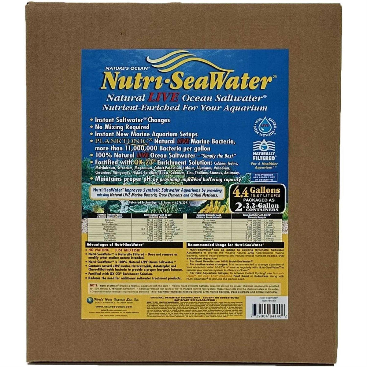 Natural Live Ocean Aquarium Saltwater G88732