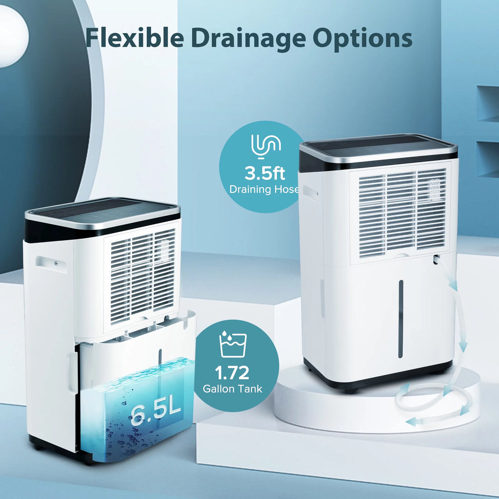 45 Pint Dehumidifier with Drain Hose D9387
